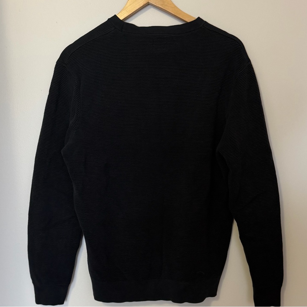 Zara Ribbed Crewneck Sweater - Picture 2 of 4